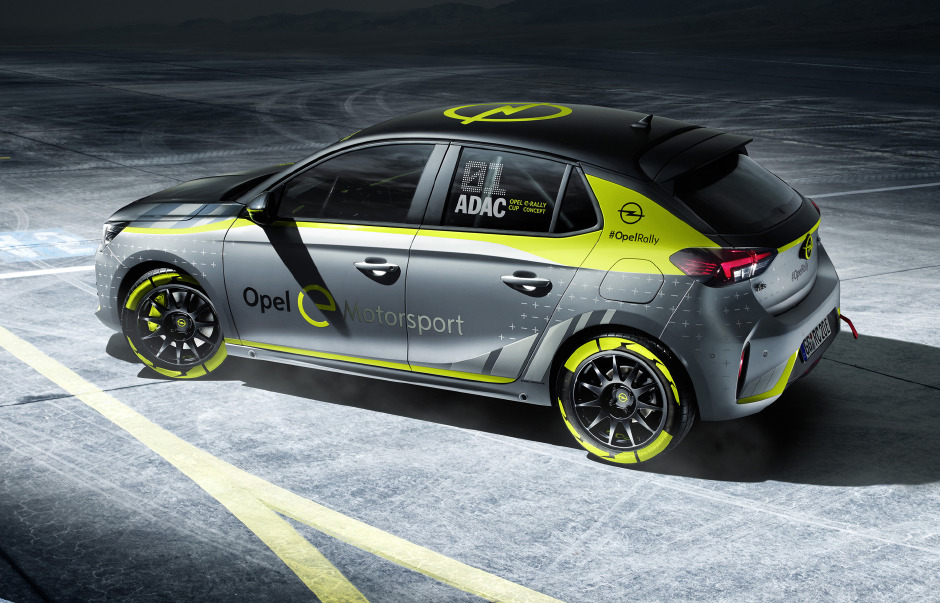 Dünyanın İlk Elektrikli Ralli Otomobili: Opel Corsa-e