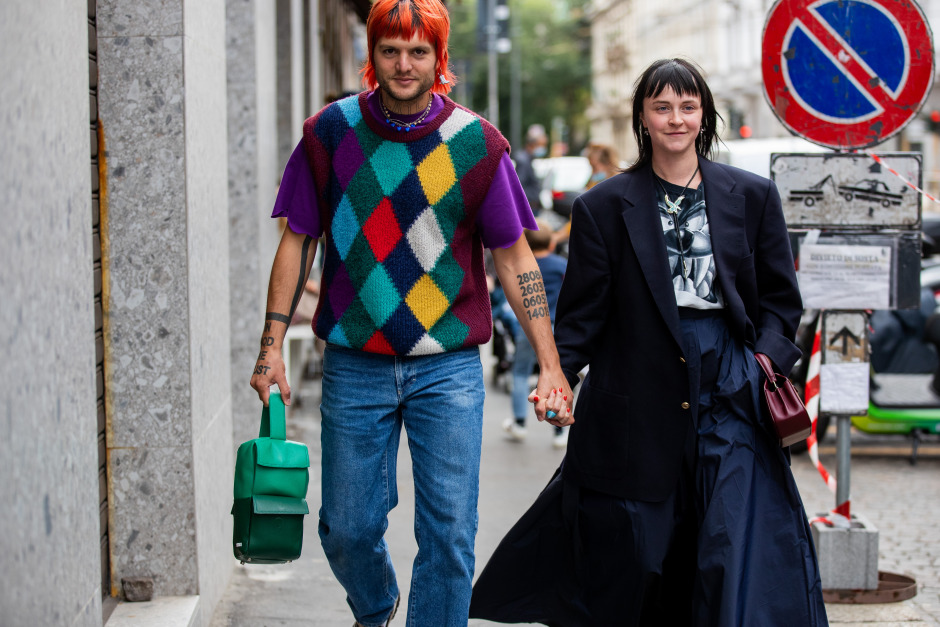 Sokak Stili: 2021 İlkbahar/Yaz Milano Moda Haftası