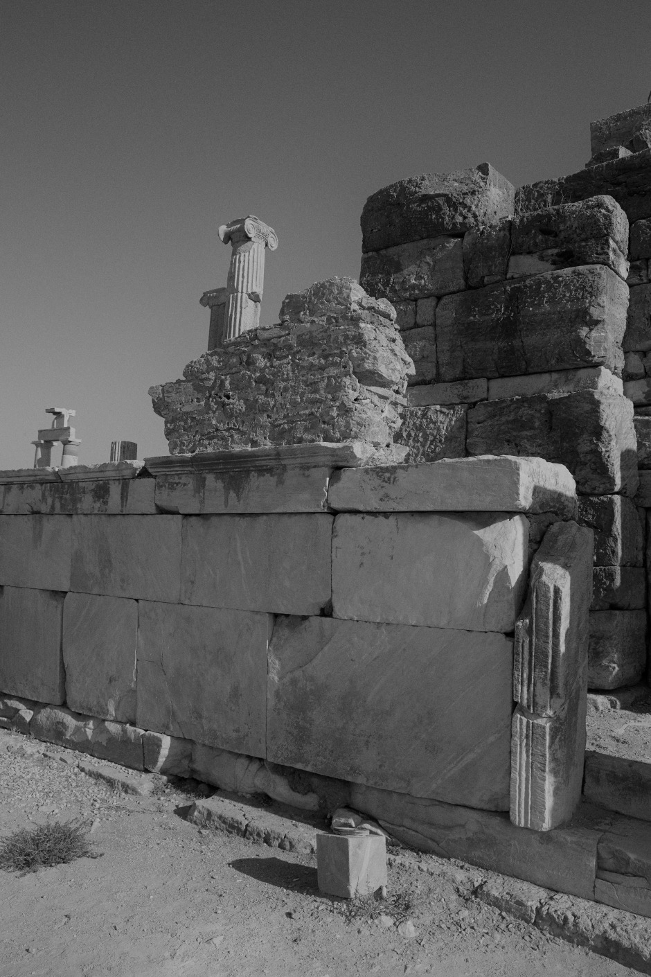 ...bu kalıntıların amacını da hissederiz.