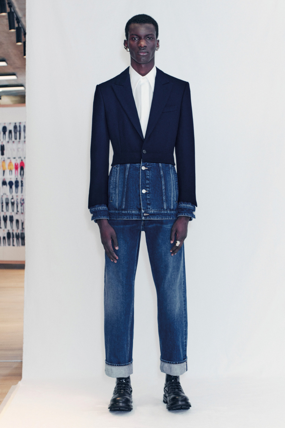 Alexander McQueen Sonbahar 2021 Erkek Giyim Koleksiyonu