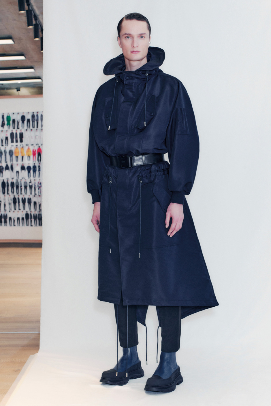 Alexander McQueen Sonbahar 2021 Erkek Giyim Koleksiyonu