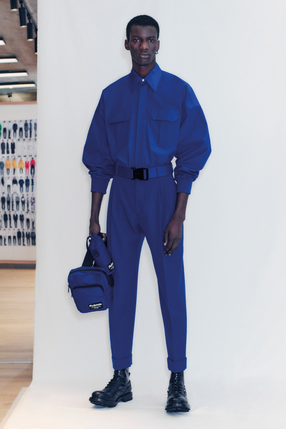 Alexander McQueen Sonbahar 2021 Erkek Giyim Koleksiyonu