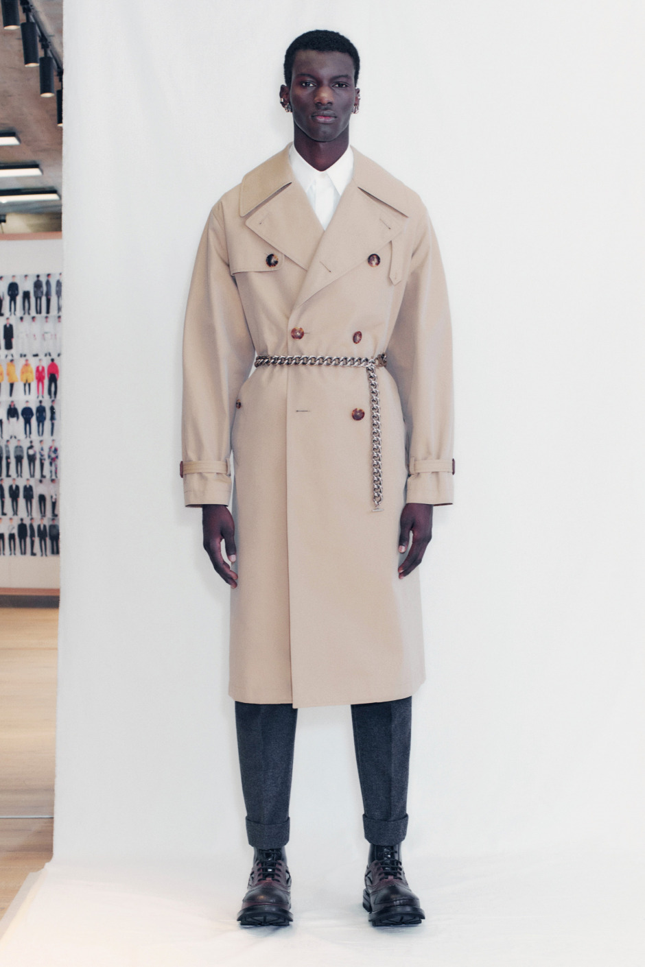 Alexander McQueen Sonbahar 2021 Erkek Giyim Koleksiyonu