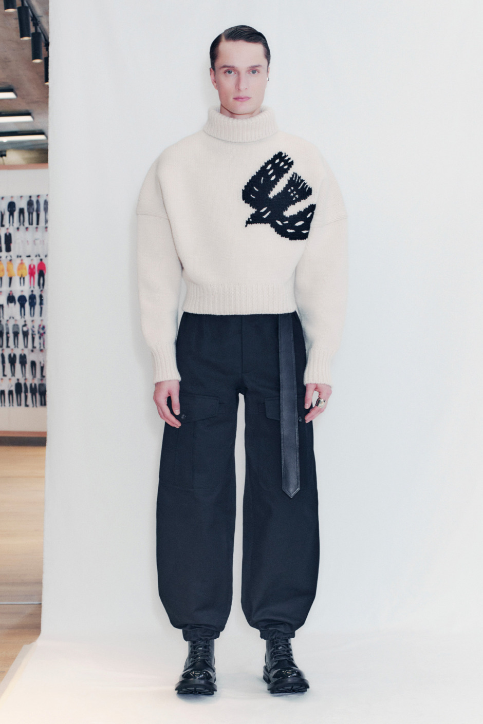 Alexander McQueen Sonbahar 2021 Erkek Giyim Koleksiyonu