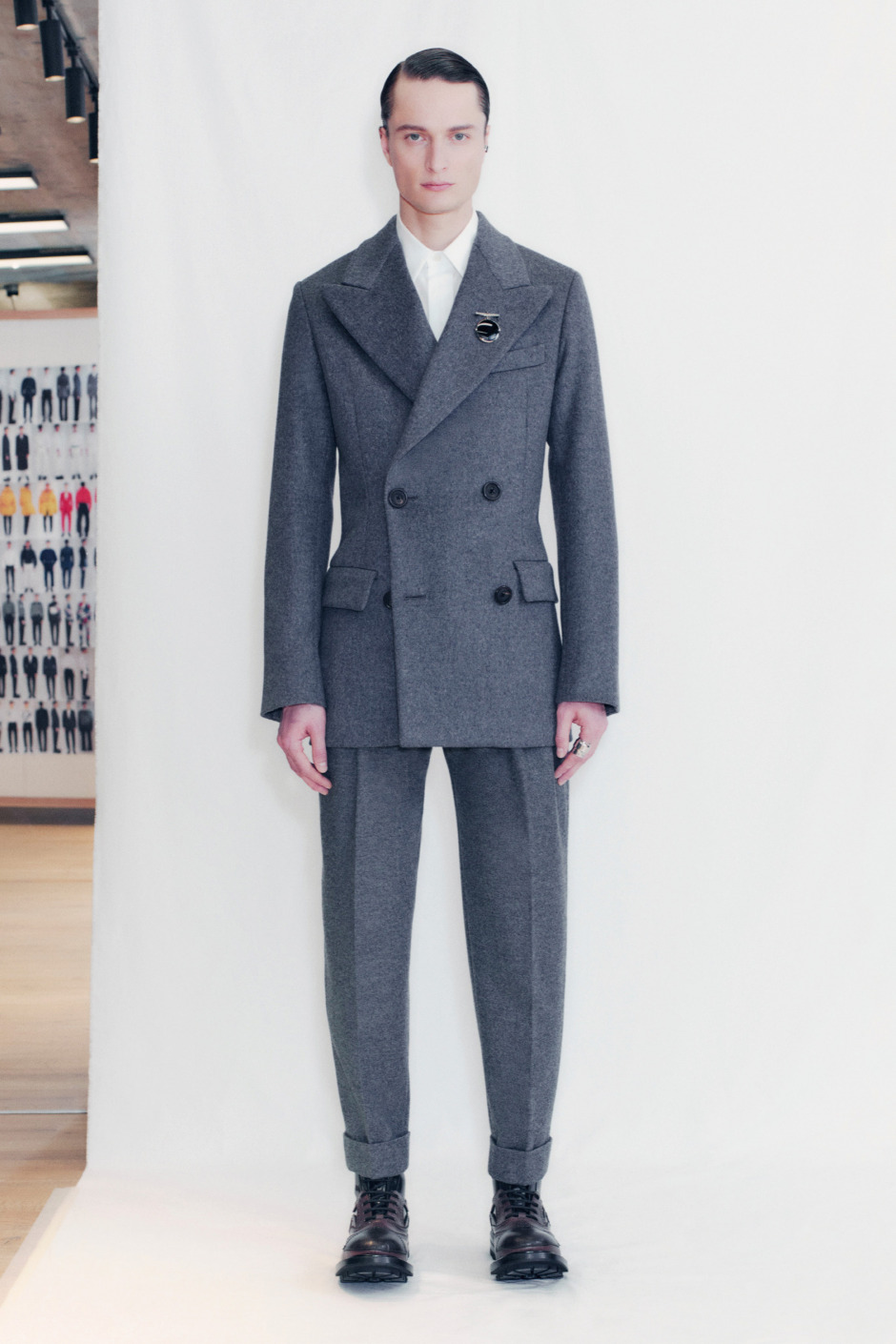 Alexander McQueen Sonbahar 2021 Erkek Giyim Koleksiyonu