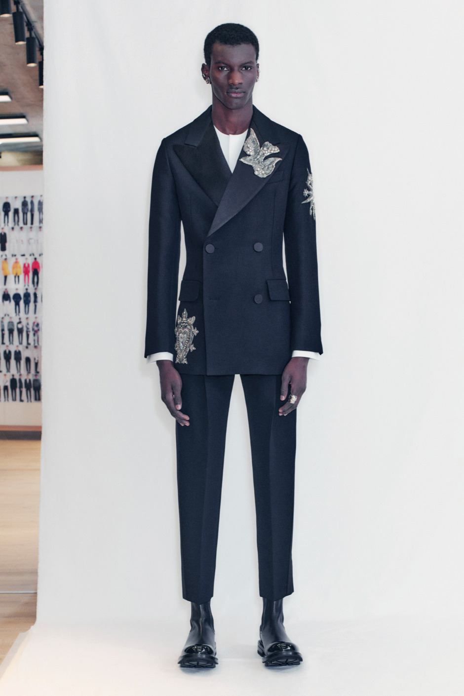 Alexander McQueen Sonbahar 2021 Erkek Giyim Koleksiyonu