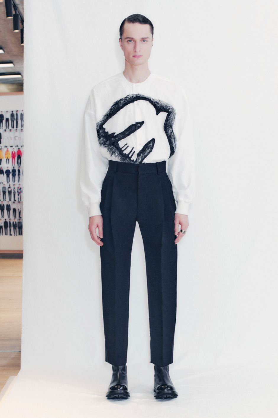 Alexander McQueen Sonbahar 2021 Erkek Giyim Koleksiyonu