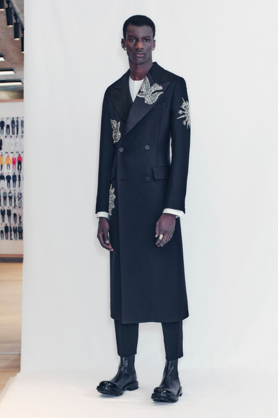 Alexander McQueen Sonbahar 2021 Erkek Giyim Koleksiyonu