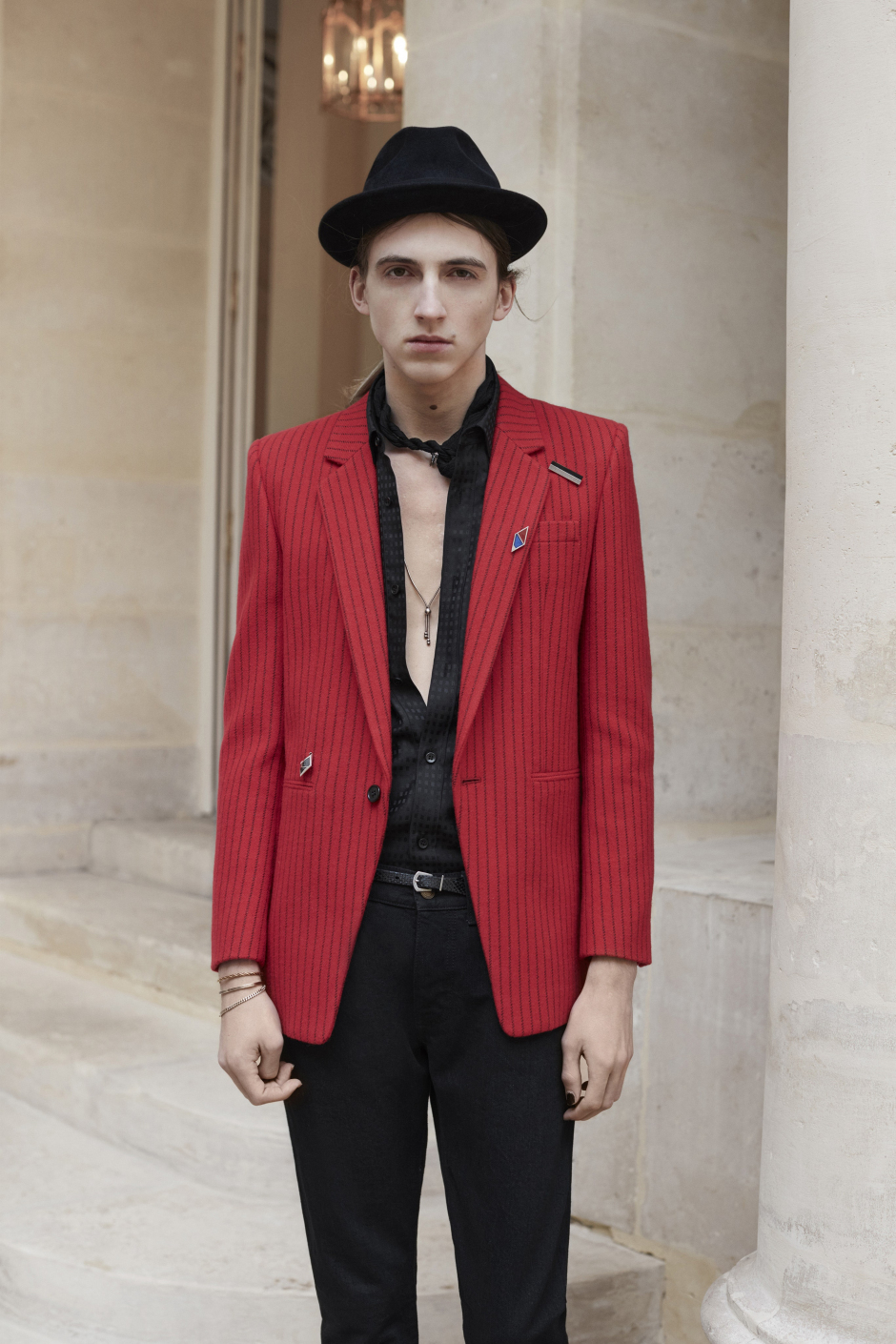 Saint Laurent Sonbahar 2021 Erkek Giyim Koleksiyonu