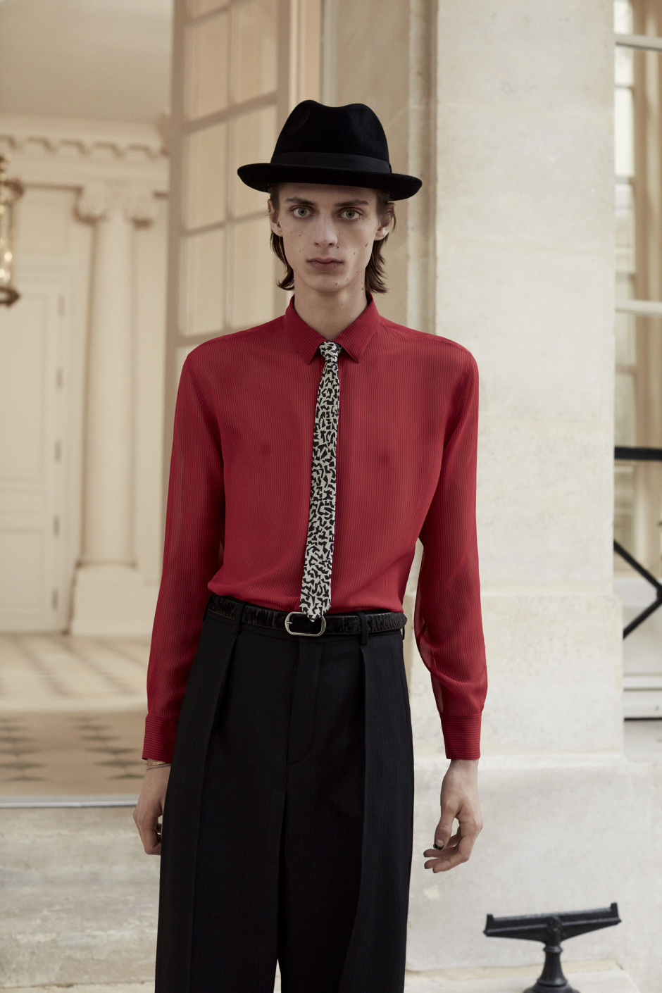 Saint Laurent Sonbahar 2021 Erkek Giyim Koleksiyonu