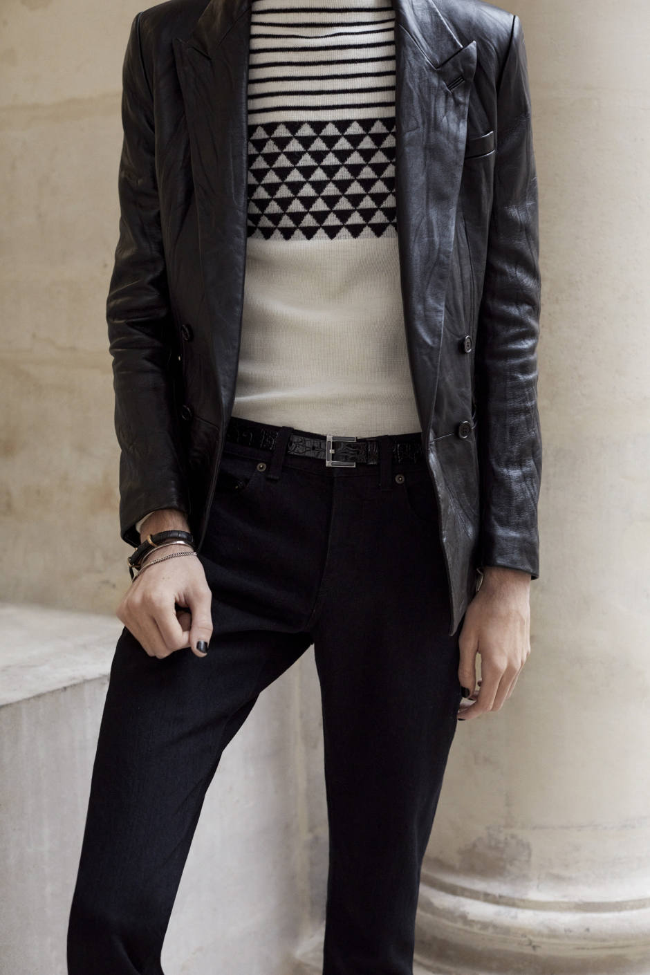 Saint Laurent Sonbahar 2021 Erkek Giyim Koleksiyonu