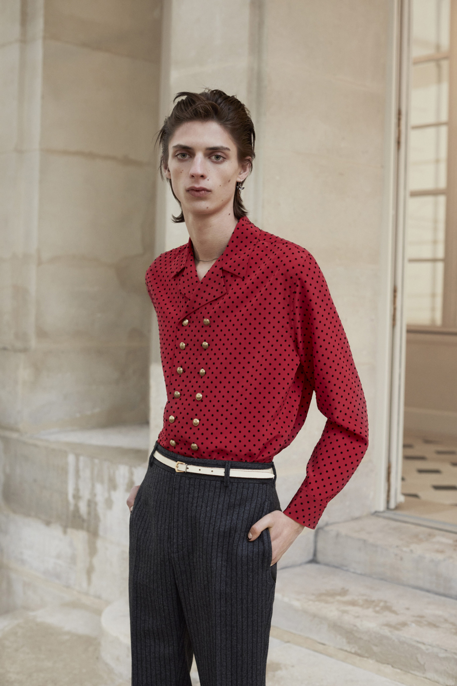 Saint Laurent Sonbahar 2021 Erkek Giyim Koleksiyonu