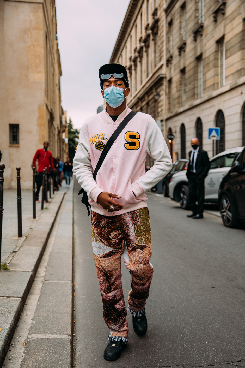 Paris Erkek Moda Haftası İlkbahar/Yaz 2022 Sokak Stili