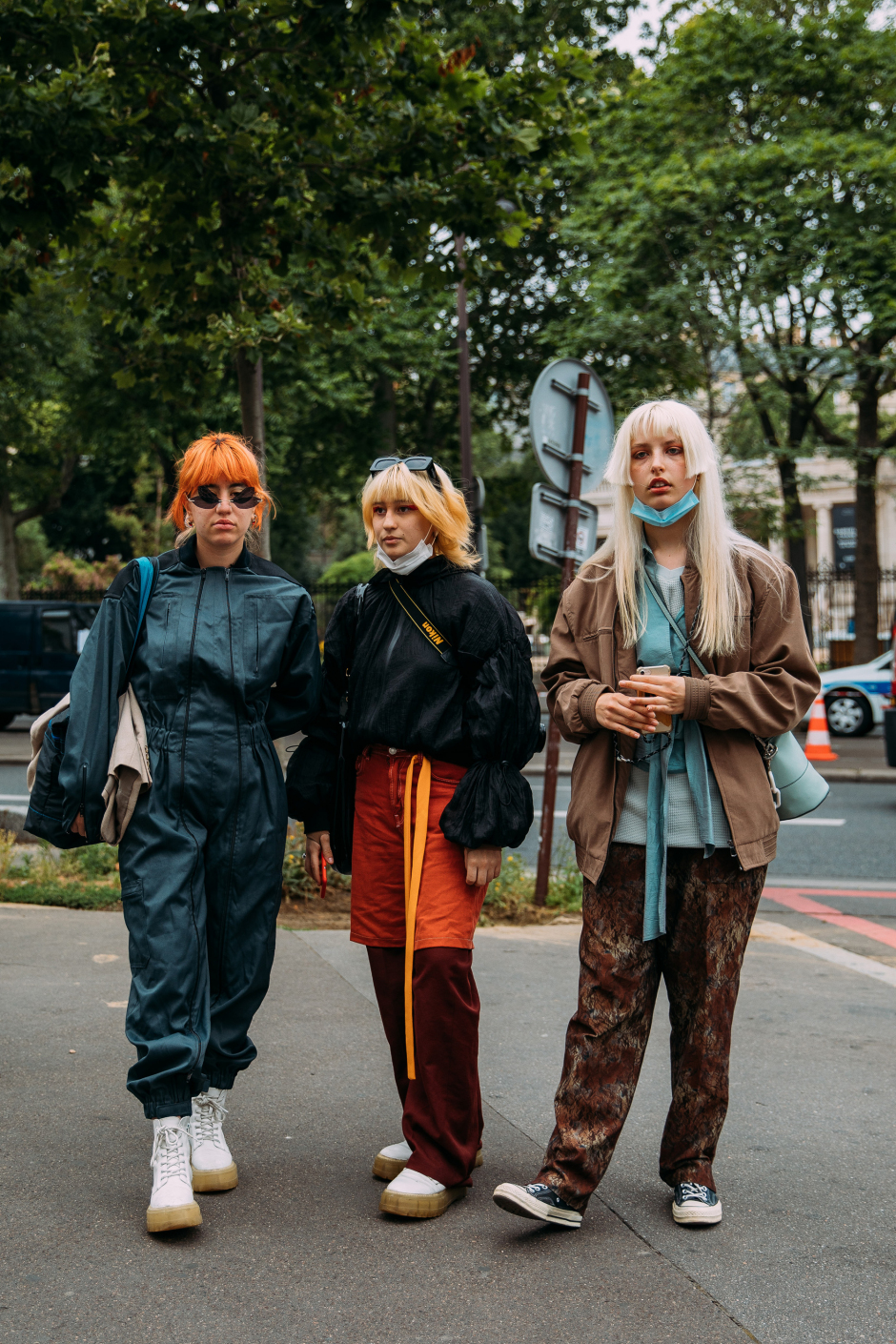 Paris Erkek Moda Haftası İlkbahar/Yaz 2022 Sokak Stili