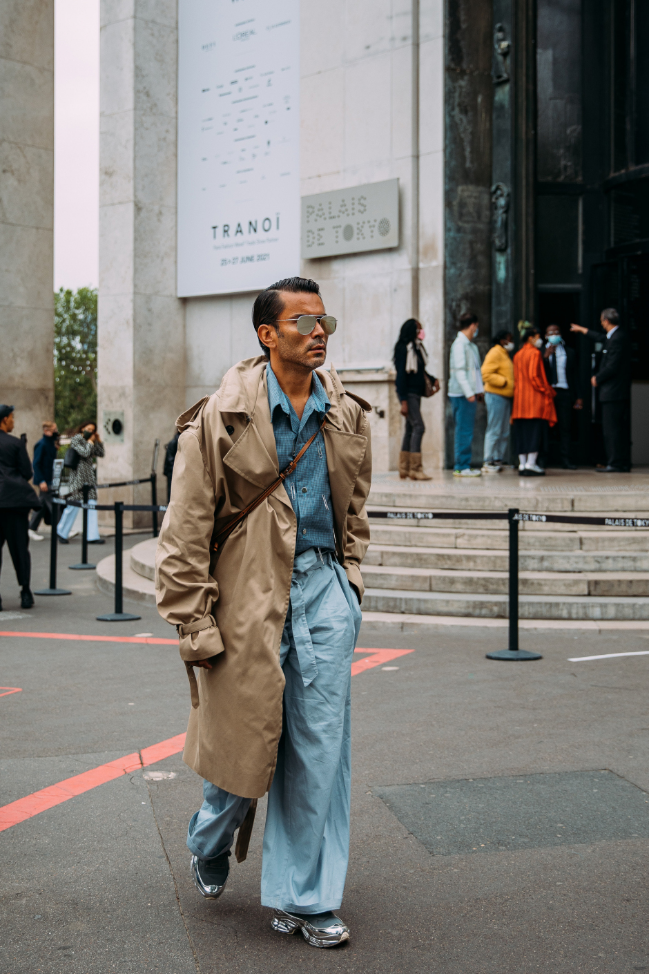 Paris Erkek Moda Haftası İlkbahar/Yaz 2022 Sokak Stili