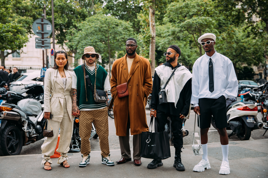 Paris Erkek Moda Haftası İlkbahar/Yaz 2022 Sokak Stili