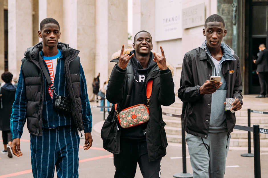 Paris Erkek Moda Haftası İlkbahar/Yaz 2022 Sokak Stili