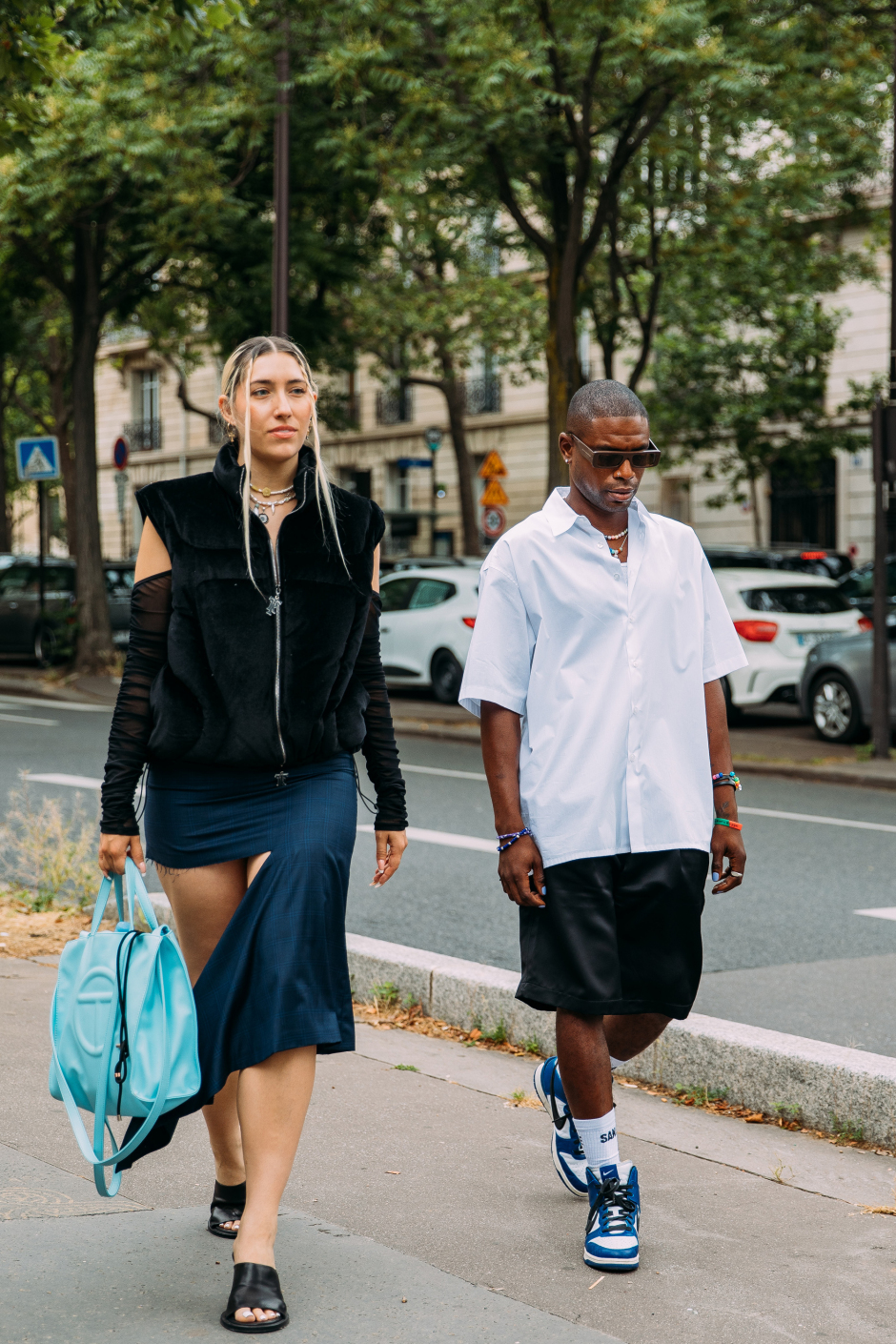 Paris Erkek Moda Haftası İlkbahar/Yaz 2022 Sokak Stili