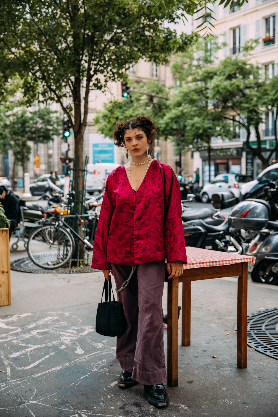 Paris Erkek Moda Haftası İlkbahar/Yaz 2022 Sokak Stili