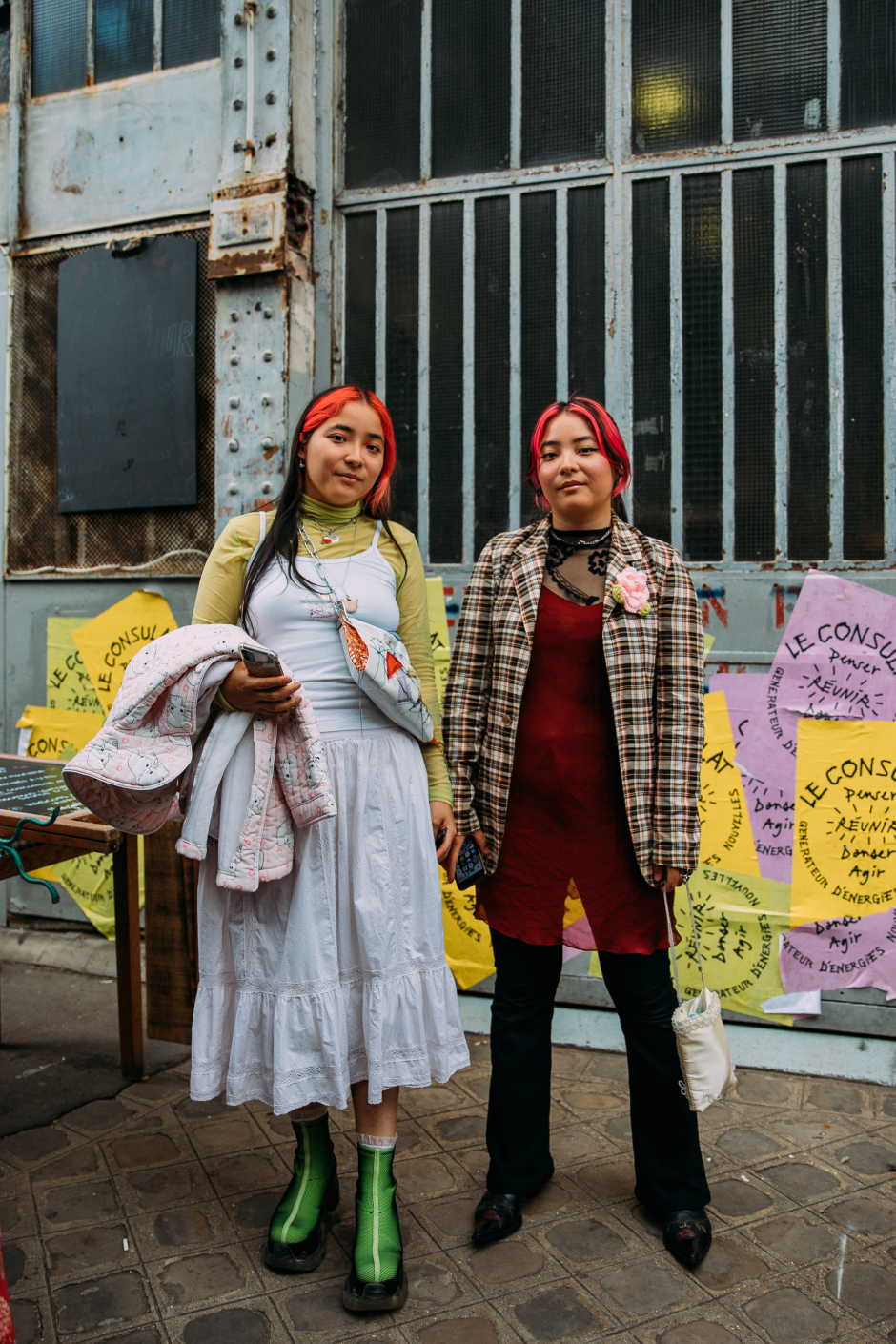 Paris Erkek Moda Haftası İlkbahar/Yaz 2022 Sokak Stili