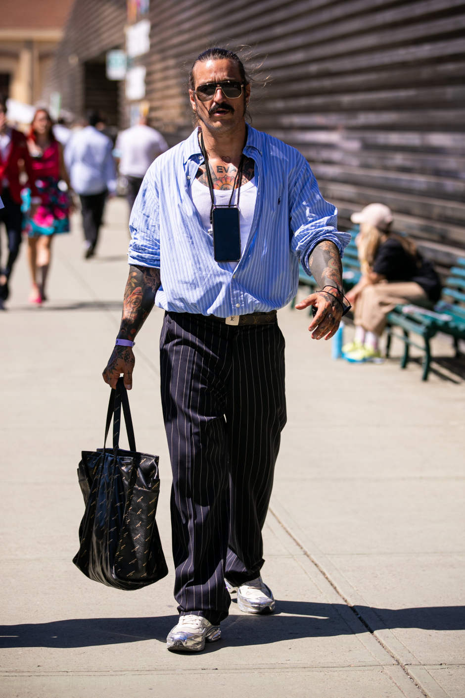 Pitti Uomo İlkbahar 2022'den Sokak Stilleri