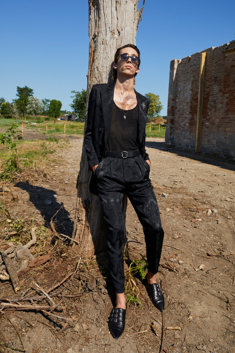 Saint Laurent İlkbahar 2022 Erkek Giyim Koleksiyonu