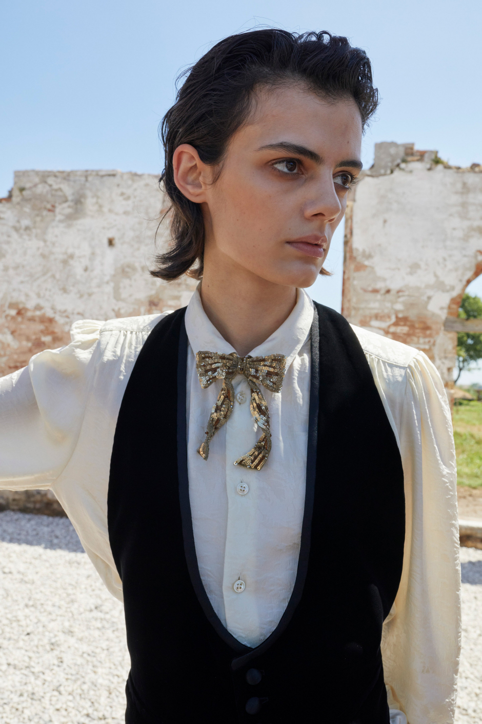 Saint Laurent İlkbahar 2022 Erkek Giyim Koleksiyonu