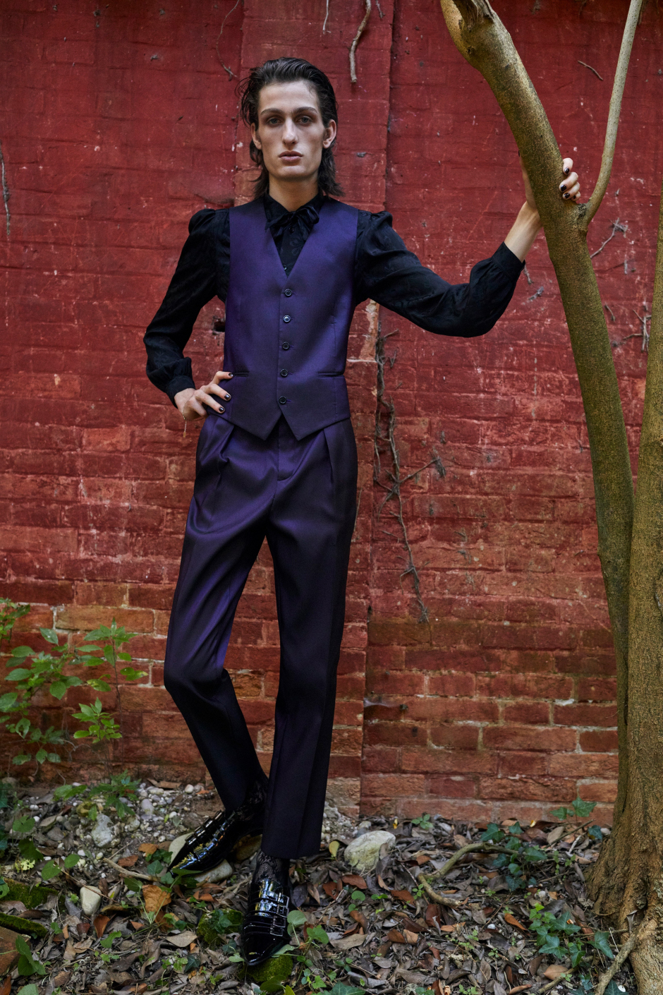 Saint Laurent İlkbahar 2022 Erkek Giyim Koleksiyonu