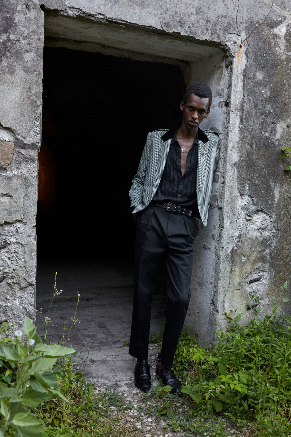 Saint Laurent İlkbahar 2022 Erkek Giyim Koleksiyonu