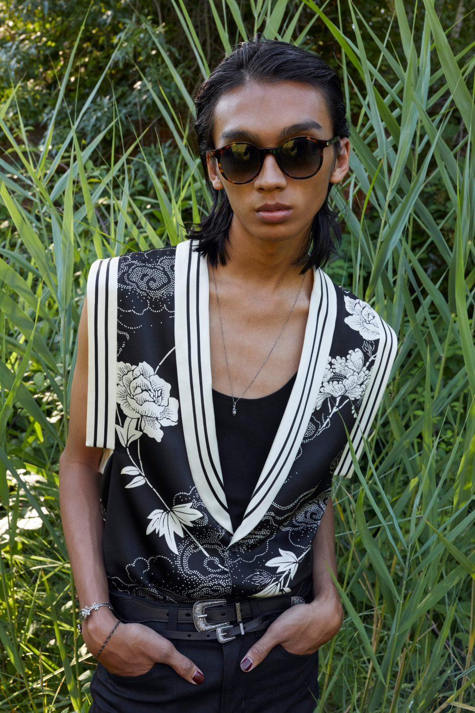 Saint Laurent İlkbahar 2022 Erkek Giyim Koleksiyonu