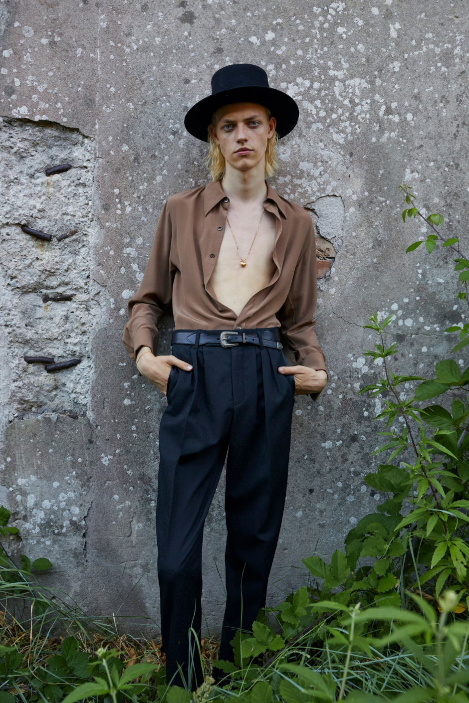 Saint Laurent İlkbahar 2022 Erkek Giyim Koleksiyonu