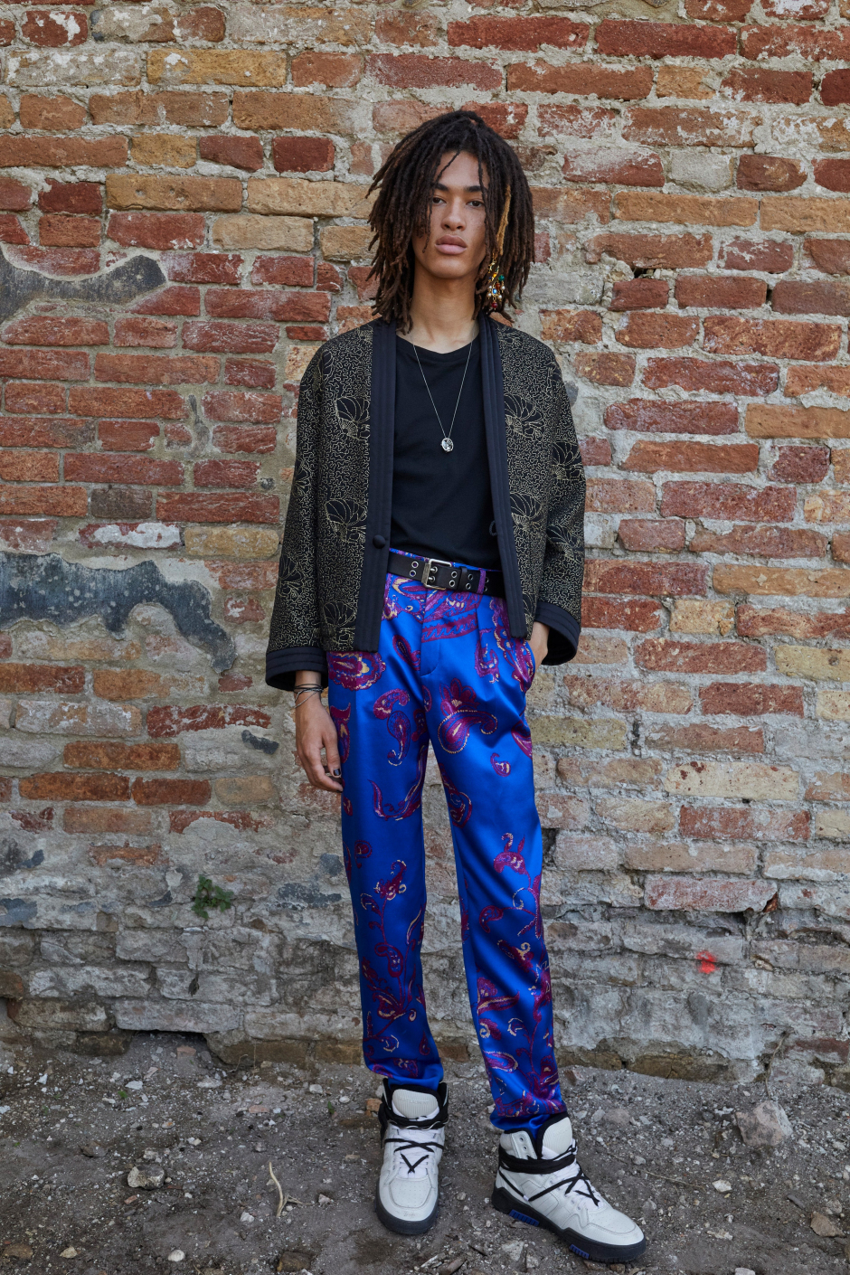 Saint Laurent İlkbahar 2022 Erkek Giyim Koleksiyonu