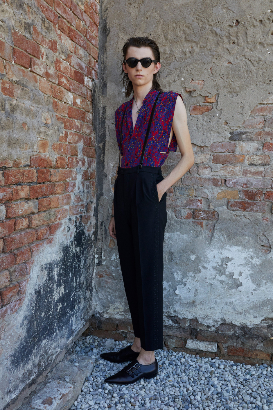 Saint Laurent İlkbahar 2022 Erkek Giyim Koleksiyonu