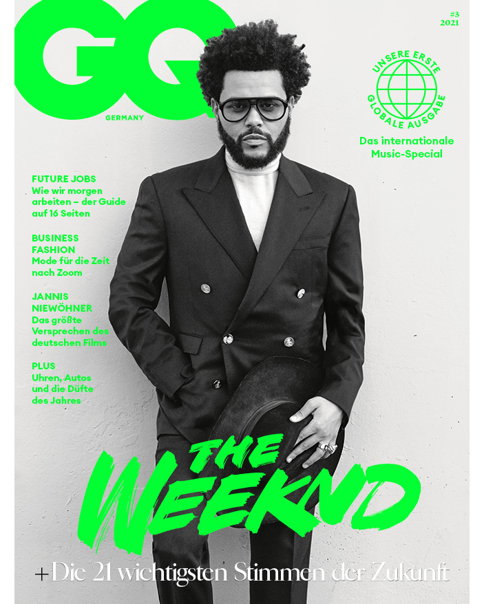 The Weeknd'in Global GQ Kapaklarına Göz At