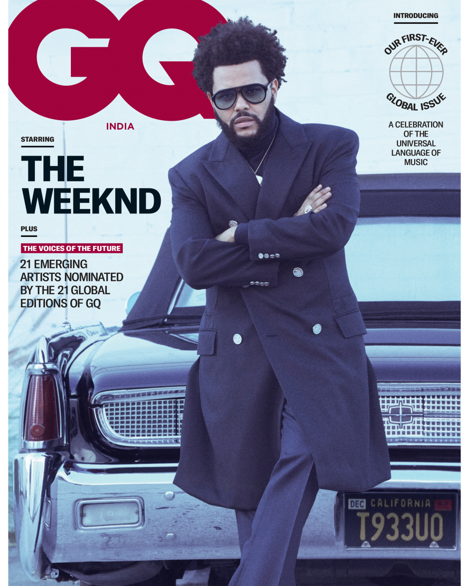 The Weeknd'in Global GQ Kapaklarına Göz At