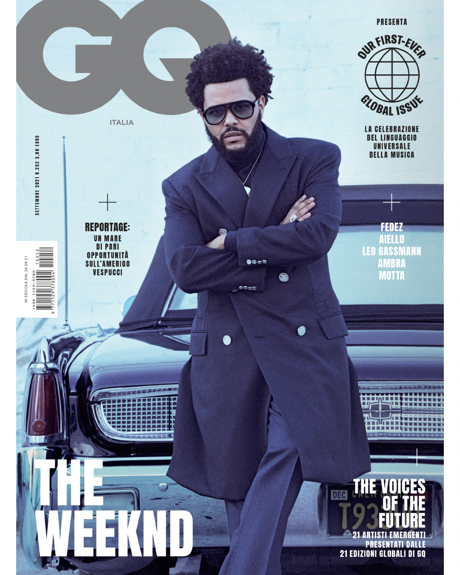 The Weeknd'in Global GQ Kapaklarına Göz At