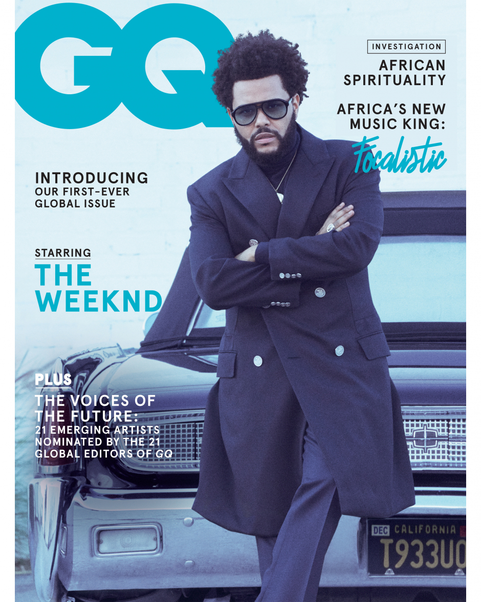 The Weeknd'in Global GQ Kapaklarına Göz At
