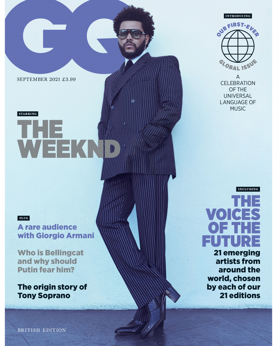 The Weeknd'in Global GQ Kapaklarına Göz At