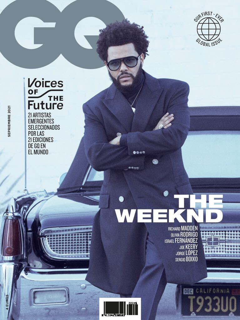 The Weeknd'in Global GQ Kapaklarına Göz At
