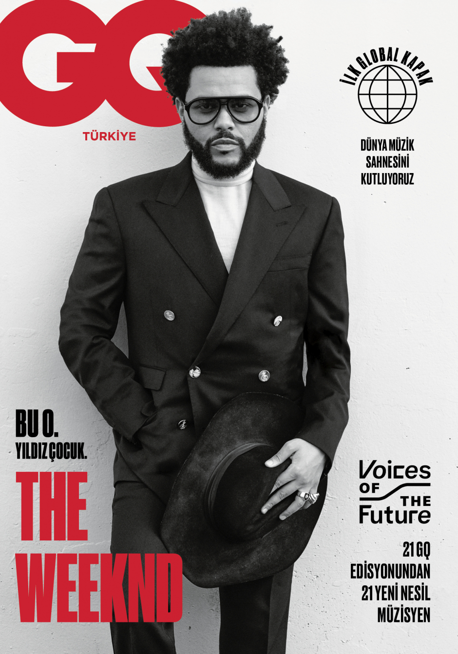 The Weeknd'in Global GQ Kapaklarına Göz At