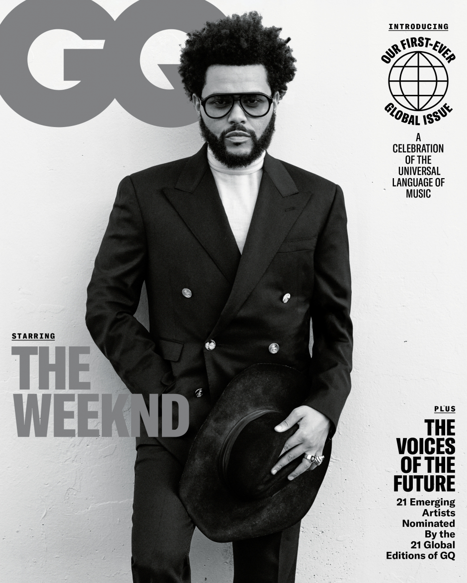 The Weeknd'in Global GQ Kapaklarına Göz At