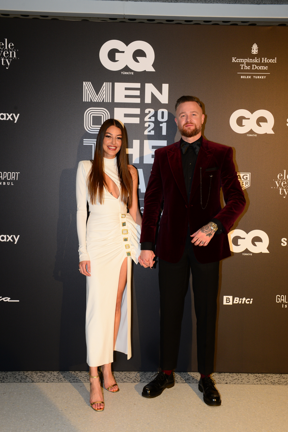 100 Fotoğrafla GQMOTYxSamsung Gecesi Kırmızı Halı