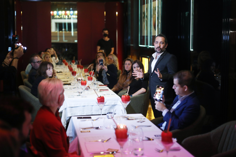 Çok Çok Pera'daki MOTY 2021 Kick Off Yemeği