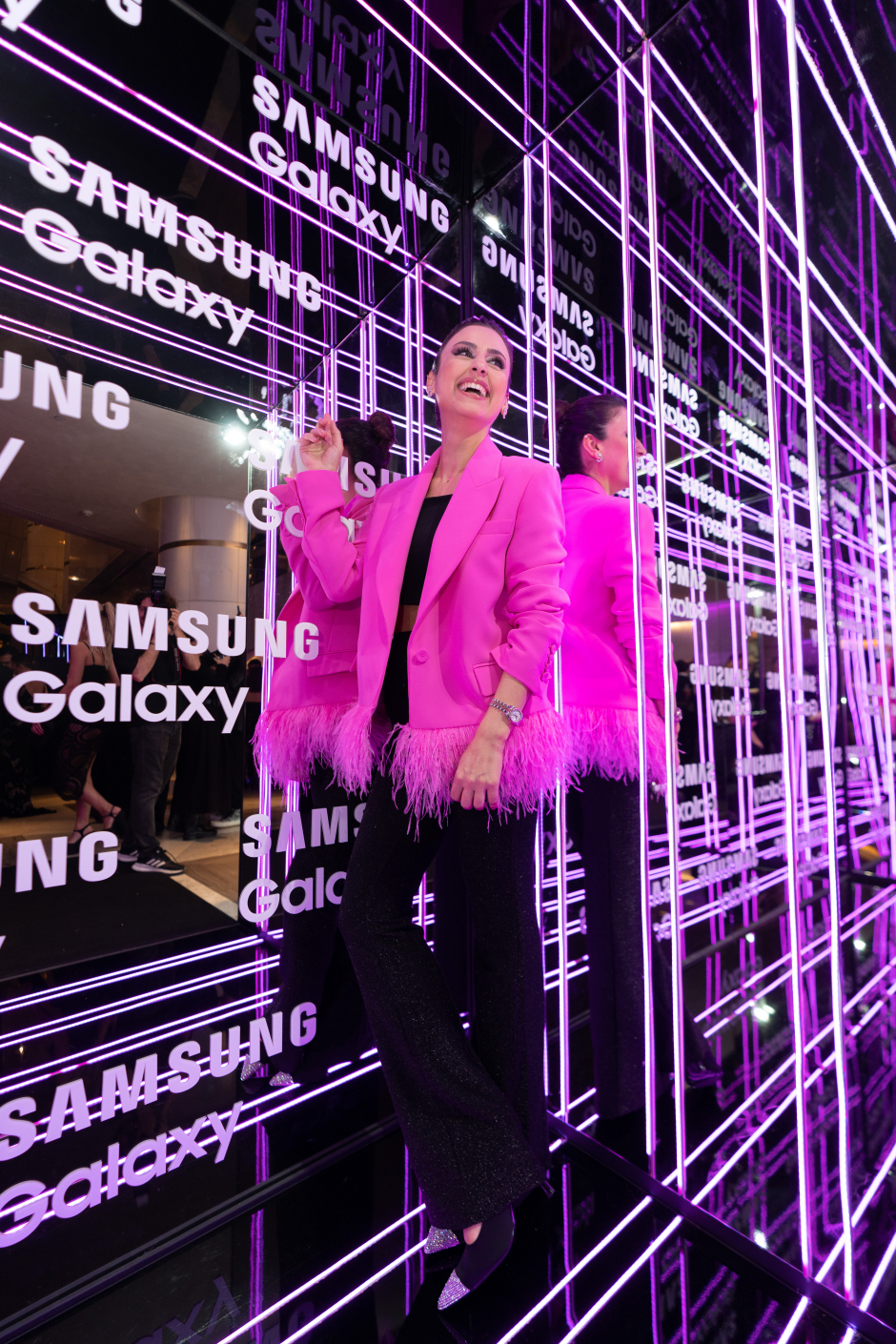 GQ MOTY 2022'nin Hayatı İkiye Katlayan Samsung Photobooth Kareleri