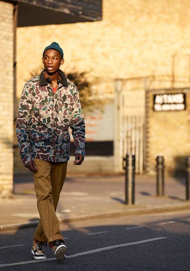 Adidas Originals Blue ile mavi sonbahar