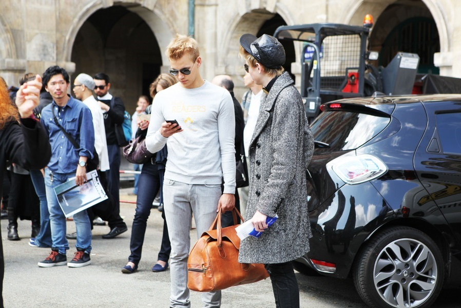 Paris sokaklarından stil notları