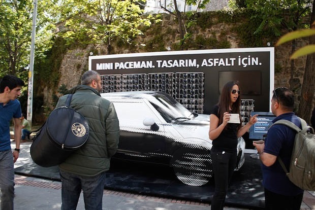 MINI Paceman Tasarım Hareketi Emre Kuzlu sergisi