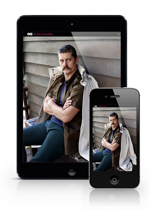 GQ Türkiye iPhone/iPad/Android Ekim sayısı yayında