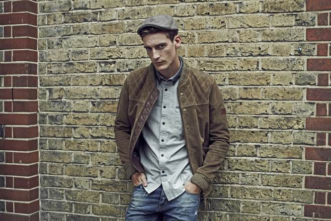 Modern erkeğe vintage stil