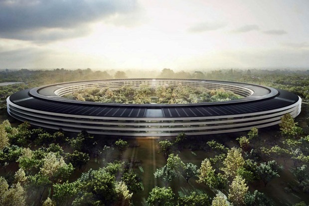 Apple üssü yapım aşamasında